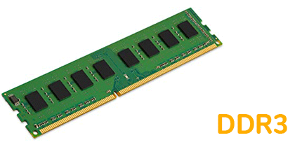 MEMORIA PC DDR3  1600  4 GB  240  PIN