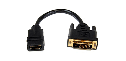 C CONVERS HDMI HEMBRA - DVI-D MACHO