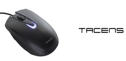MOUSE TACENS ANIMA AM1 USB NEGRO 2000DPI - click para más información MOUSE TACENS ANIMA AM1 USB NEGRO 2000DPI