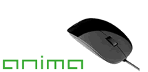 MOUSE ANIMA AM2 USB NEGRO NOTEBOOK 1200DPI - click para más información MOUSE ANIMA AM2 USB NEGRO NOTEBOOK 1200DPI