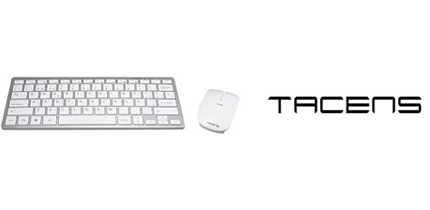 TECLADO TACENS + MOUSE LEVIS USB PLATA INALAM [Asignado: 65397]