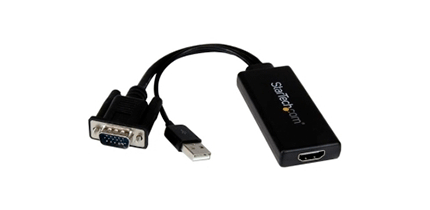 C CONVERS HDMI HEMBRA - VGA MACHO + AUDIO - click para más información C CONVERS HDMI HEMBRA - VGA MACHO + AUDIO
