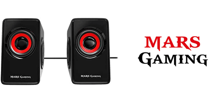 ALTAVOZ MARS GAMING  10 W RMS NEGRO JACK (ALIM USB) [Asignado: 68202]
