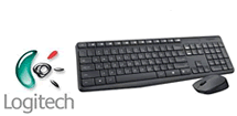 TECLADO LOGITECH+MOUSE MK235 NEGRO INALAM - click para más información TECLADO LOGITECH+MOUSE MK235 NEGRO INALAM