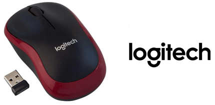 MOUSE LOGITECH M185 ROJO  INALAB NANO [Asignado: 65393]