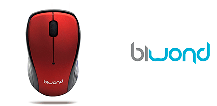 MOUSE INALAMBRICO BIWOND ROJO - click para más información MOUSE INALAMBRICO BIWOND ROJO