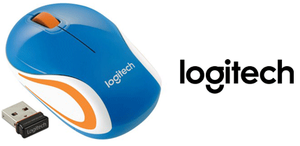 MOUSE LOGITECH M187 AZUL  INALAB NANO [Asignado: 65386]