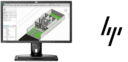 MONITOR 22 HP ZR22W (SOLO FALLA BOTONERA 