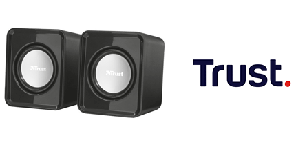 ALTAVOZ TRUST LETO 6 W RMS JACK (ALIM USB) NEGRO