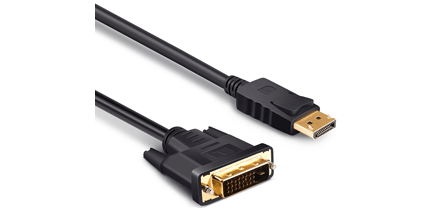 C DISPLAY PORT (DP) MACHO DVI-D MACHO 1.8 MTS - click para más información C DISPLAY PORT (DP) MACHO DVI-D MACHO 1.8 MTS