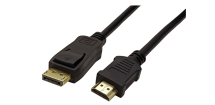 C DISPLAY PORT (DP) MACHO   HDMI MACHO 1.8 MTS [Asignado: 65389]