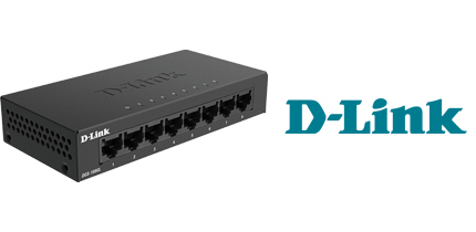 SWITCH GIGA  8P D-LINK DGS-108GL DESKTOP METAL