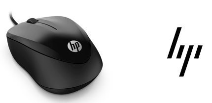 MOUSE HP 1000  NEGRO 1000DPI USB [Asignado: 65400]