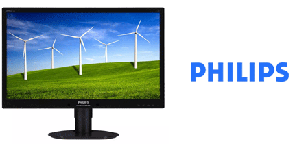 MONITOR 24 PHILIPS 241 FULLHD  NEGRO WIDE