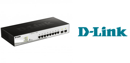 SWITCH GIGA 8P D-LINK DGS-1210-10P SMART3 POE GEST