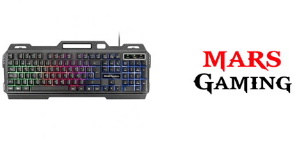TECLADO MARS GAMING RGB ALUMINIO - click para más información TECLADO MARS GAMING RGB ALUMINIO