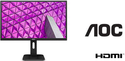 MONITOR 22 AOC 22P1  FULLHD VGA+HDMI+DP+DVI