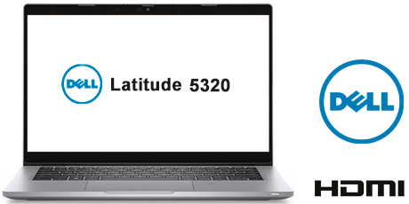 Portátil DELL LATITUDE 5320 con pantalla 16:9 de 13.3 pulgadas, procesador INTEL CORE I5-1145G7 4.20 GHZ (11ª Generación), memoria DDR4, Salidas gráficas: HDMI Portátil DELL LATITUDE 5320 con pantalla 16:9 de 13.3 pulgadas, procesador INTEL CORE I5-1145G7 4.20 GHZ (11ª Generación), memoria DDR4, Salidas gráficas: HDMI