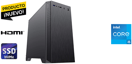 ORDENADOR NINETEAM TWO I5/8GB/ SSD 240GB/<b>WINDOWS 10 PRO 64 BITS LEGAL</b> ORDENADOR NINETEAM TWO I5/8GB/ SSD 240GB/<b>WINDOWS 10 PRO 64 BITS LEGAL</b>