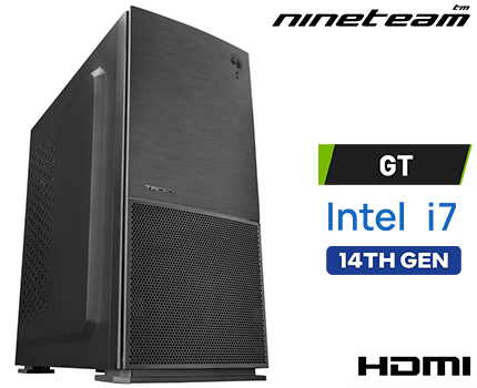 ORDENADOR NINETEAM CAD ¡7 GEN 14 CON NVIDIA GT710 2GB I7/8GB/ SSD 500GB/WINDOWS 10 HOME LEGAL