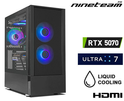 ORDENADOR NINETEAM ¡7 ULTRA RTX 5070 12GB I7/16GB/ SSD 480GB/WINDOWS 11 PRO LEGAL ORDENADOR NINETEAM ¡7 ULTRA RTX 5070 12GB I7/16GB/ SSD 480GB/WINDOWS 11 PRO LEGAL
