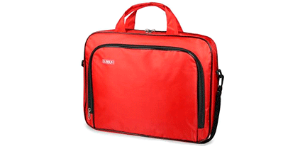 MALETIN ANTI-GOLPE PORTATIL HASTA 15.6 ROJO
