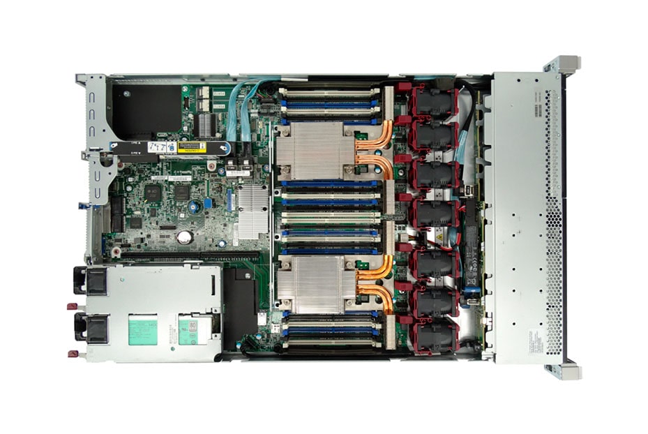 SERVIDOR HP DL360-G9 2 X E5-2680V4 XEON 32GB  SSD 2TB(2X1TB) - vista 3