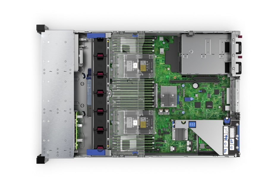 SERVIDOR HP DL380-G10 NVME XEON 32GB  SSD 2TB(2X1TB) - vista 3