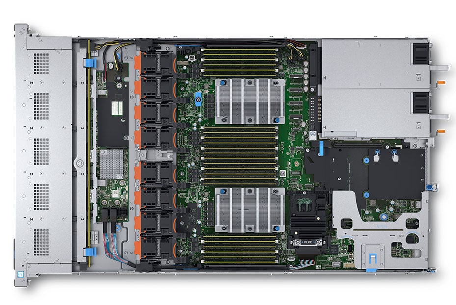 SERVIDOR DELL R640 2 X GOLD 6138 XEON 32GB  SSD 2TB(2X1TB) - vista 3