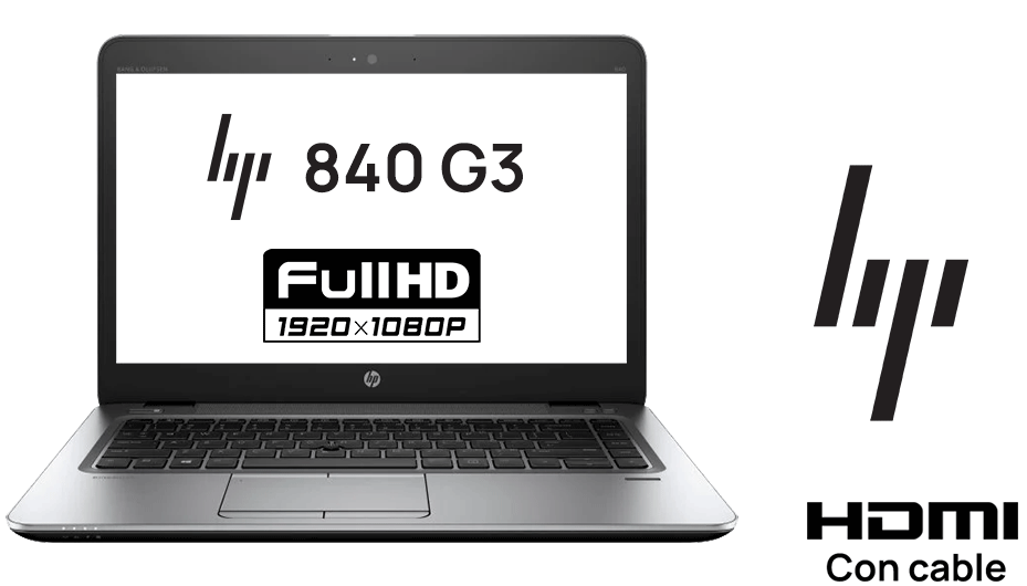 PORTATIL HP 840 G3 I5 8GB  SSD 1TB LINUX - vista 1