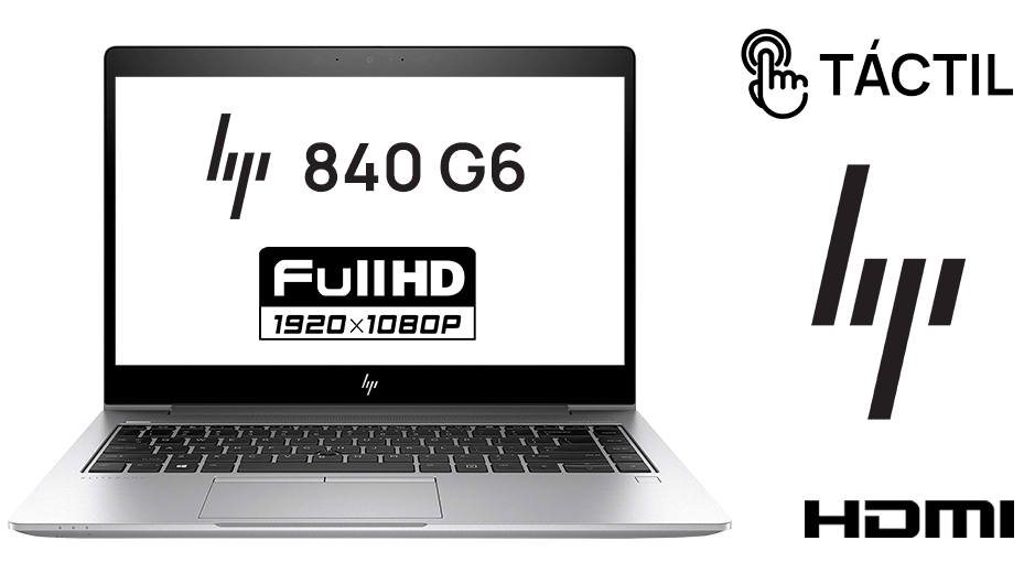 PORTATIL HP 840 G6 TACTIL I5/8GB/ SSD 250GB/