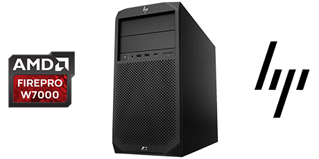 WORKSTATION HP Z2 G4 FIREPRO W7000 4GB I7/8GBDDR4/ SSD 250GB+/