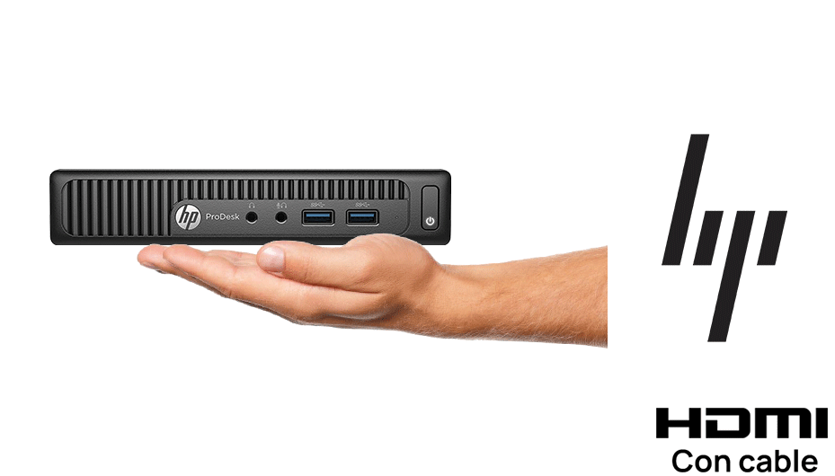 ORDENADOR HP PC MINI ¡5 GEN 6 I5/8GB/ SSD 250GB+/