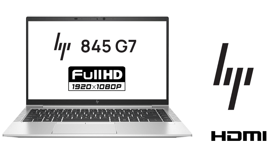 PORTATIL HP RYZEN 845 G7 RYZEN 5/8GB/ SSD 250GB/